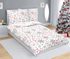 Povlečení MIKROFLANEL Bílá,Šedá,Červená 95/173 140x200, 70x90 cm