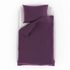 Saténové povlečení s proužkem PURPUROVÉ