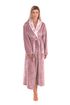 Flora Mauve Mist - Dámský Župan s Límcem - 25 56 4353