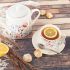 Hrnek porcelánový + podšálek MÁK 280 ml O0487