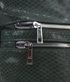 Tmavě zelená crossbody dámská kabelka v kroko designu