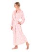 Dámský Župan s Límcem Flora růžová perla 25 56 3053