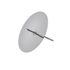 Misky s bodci 5,3 cm (4 ks) stříbrné – fotka 2