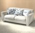 Krepové povlečení Agáta denim na bílém podkladu 140x200, 70x90 cm – fotka 7