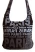 Moderní crossbody taška PARIS s šedým potiskem – fotka 1