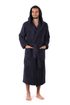 Bavlněný župan Athena s kapucí tmavě modrá 31 16 5952 unisex