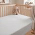 Jersey prostěradlo dětské světle šedé – fotka 2