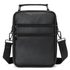 Kožená pánská crossbody taška Gregorio 20x26x8 cm černá