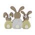 Velikonoční dekorace zajíčci D7663 - 18x2x14,5