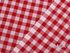Bavlněná látka / plátno Kanafas větší kostka / káro METRÁŽ