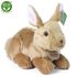 Plyšový králík hnědý ležící 23 cm
