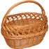 Proutěný koš nákupní ažura 01074