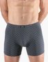 GINA pánské boxerky delší nohavička, šité, s potiskem 74172P
