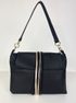 GROSSO Černo-zlatá kabelka přes rameno / crossbody