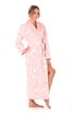 Dámský Župan s Límcem Flora růžová perla 25 56 3053