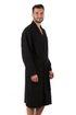 Mušelínový župan Dacca Black 12 24 9999 unisex