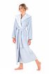 Župan s kapucí Flora ledově modrá 39 56 5251