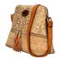 Crossbody dámská kabelka v korkovém designu T8297 typ 15