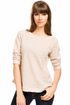Dámská halenka  Frida beige - 3/4 rukáv