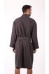 Mušelínový župan Dacca antracit 12 24 9551 unisex