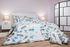 Krepové povlečení Agáta denim na bílém podkladu 140x200, 70x90 cm – fotka 5