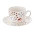 Hrnek porcelánový + podšálek MÁK 280 ml O0487