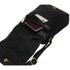 GROSSO Kožená pánská crossbody taška 18,5x22x8 cm černá