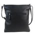 Černá elegantní dámská crossbody kabelka 4151-MM