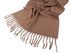 Zimní šála / pléd s třásněmi 60x195 cm