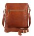 Kožená kvalitní pánská crossbody taška NICO 24x27x8 cm černá