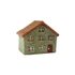 Dekorace domeček X7368/1 - 10.6 × 6 × 8.5 cm
