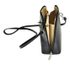 Kožená malá dámská crossbody kabelka tmavá modrá KK-1702