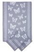 Utěrka Extra savá 50x70 Motýlci - šedá - 3 ks