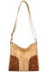Korková crossbody dámská kabelka MSR12 hnědá