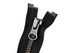 Zip kovový YKK No 5 dělitelný 2 jezdce / dvoucestný 60 cm na kožené bundy