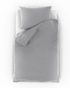 Mušelínové povlečení světle šedé