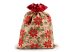 Vánoční dárkový pytlík 30x40 cm imitace juty