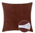 Polštářek MIKRO jednobarevný Hnědá 75/017 40x40 cm