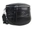 Moderní dámská crossbody kabelka / ledvinka metalická zelená