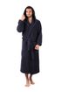 Bavlněný župan Athena s kapucí tmavě modrá 31 16 5952 unisex