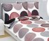 Povlečení MIKROFLANEL Červená,Šedá,Bílá 95/565 140x200, 70x90 cm