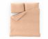 Krepové povlečení lososové