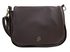 GROSSO Čokoládově hnědá crossbody kabelka