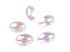 Plastové korálky olivy 13x20 mm 10 g
