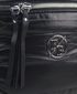 Moderní dámská crossbody kabelka / ledvinka metalická zelená