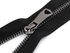 Kovový zip No 5 délka 80 cm s ozdobným jezdcem