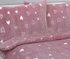 Povlečení MIKROFLANEL Růžová,Bílá 95/294 140x200, 70x90 cm