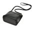 Kožená malá dámská crossbody kabelka tmavá modrá KK-1702