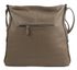 Praktická velká dámská crossbody kabelka 47-MH přírodní hnědá