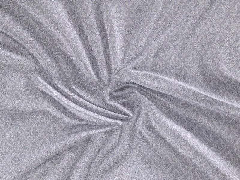 Saténové prostěradlo LUXURY COLLECTION 200x200cm ORIENT šedý